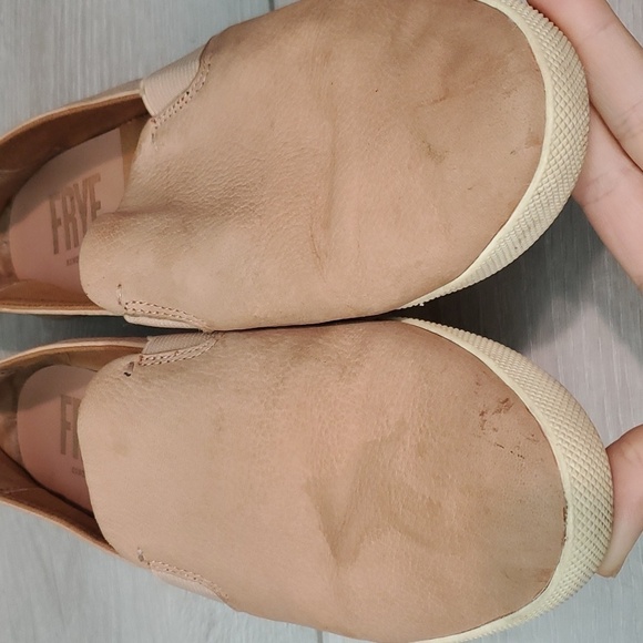 Frye Womens Lisa Leather Loafer Slip on flats shoes sz 9M - Picture 5 of 12